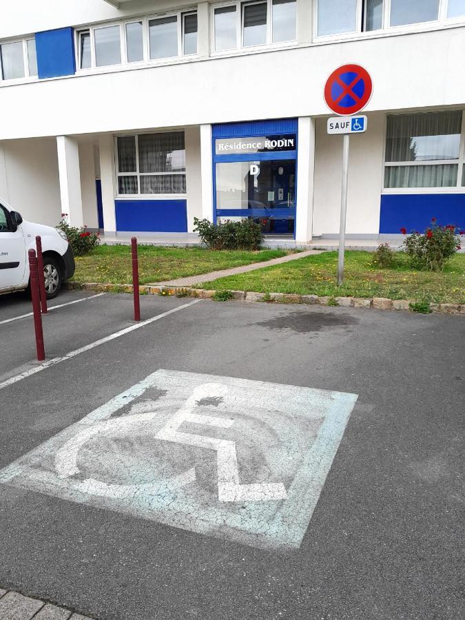 Studio Plage, Vue Mer Et Dragon, Garage Pour Moto Calais Exterior foto